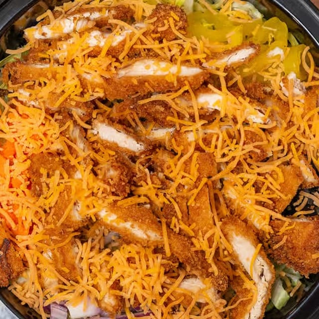 Crispy Chicken Salad.