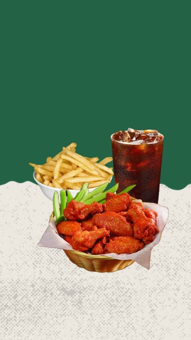 Buffalo Wing 10 Pc Combo.