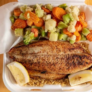 Tilapia Rice Bowl