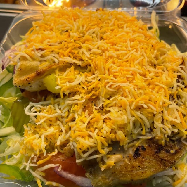 Tilapia Fish Salad.